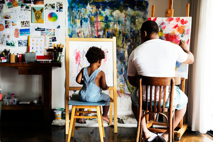 Fatherhood and Artistic Expression: Nurturing Creativity in Children