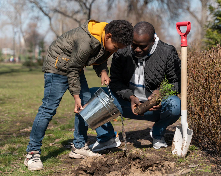 Fatherhood and Volunteerism: Instilling a Sense of Community Service