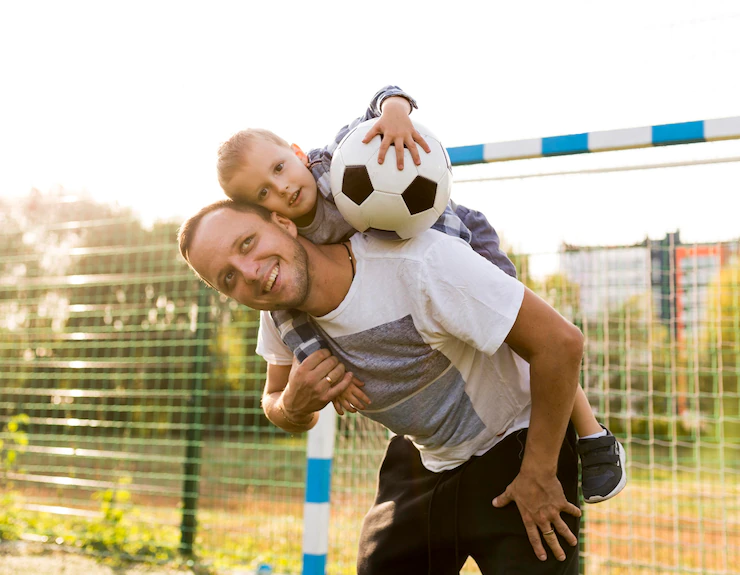 Fatherhood and Sports: Teaching Values and Building Character