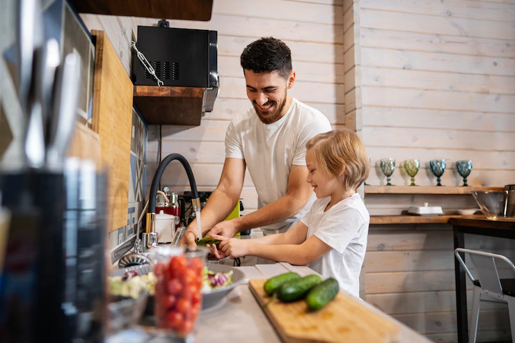 South African Dads in the Kitchen: Nurturing Culinary Skills and Healthy Eating Habits